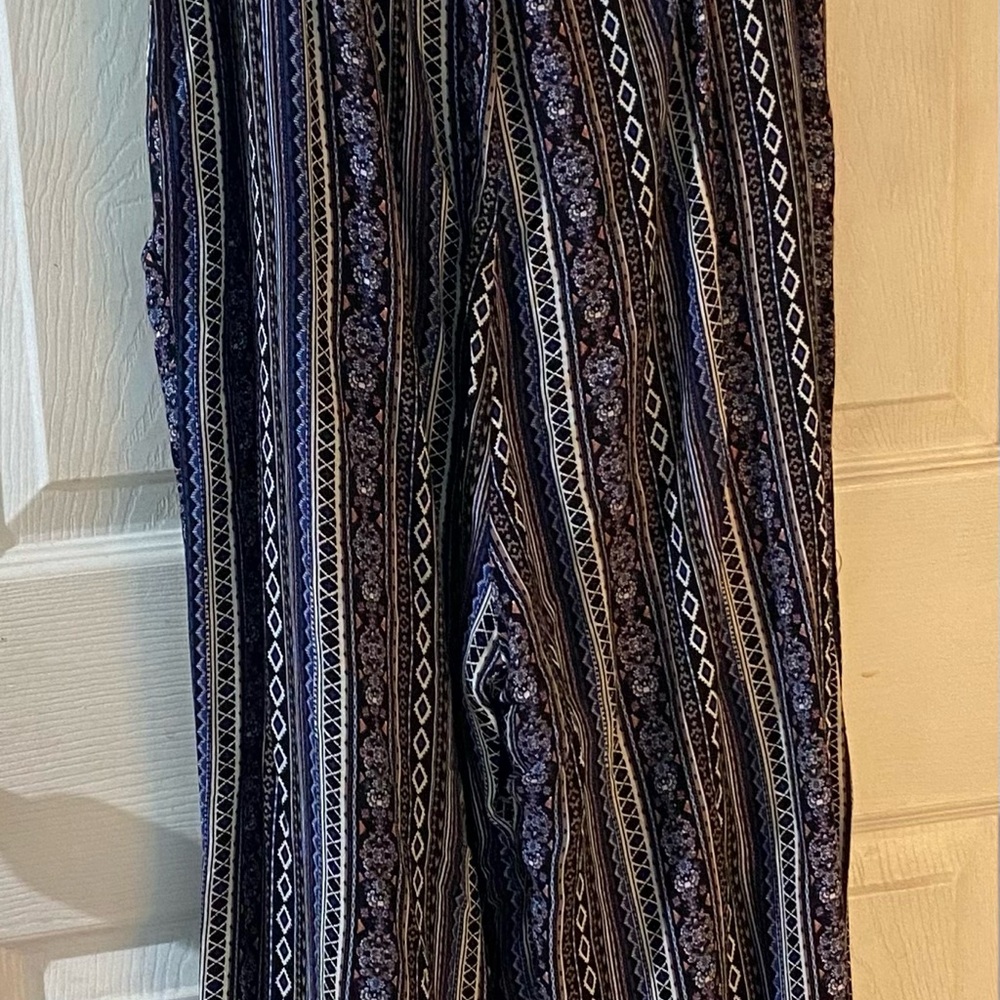 Chic Striped Patterned Jumpsuit